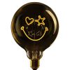 ELEMENTS LIGHTING Ampoules Message | Ampoule Smiley Heart & Star Eyes / H 17 Cm