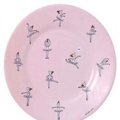 PETIT JOUR Vaisselle Enfant | Assiette Dessert Les Ballerines - All Over