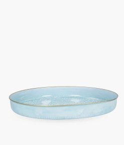 RYON DISTRIBUTION Plateaux Berb Res | Plateau Berb Re 35 Cm - Bleu Clair