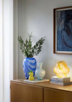 COZY LIVING Luminaires | Lampe De Table Ray E H.22 Cm - Blanc