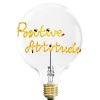 ELEMENTS LIGHTING Ampoules Message | Ampoule Positive Attitude / H 17 Cm