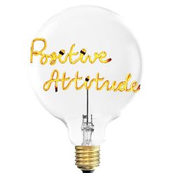 ELEMENTS LIGHTING Ampoules Message | Ampoule Positive Attitude / H 17 Cm