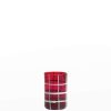 Zafferano Verres | Zafferano Verre Twiddle - Red & White