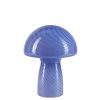 COZY LIVING Luminaires | Lampe Champignon H.23 Cm - Bleu