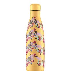 CHILLY S Bouteilles, Carafes | Chilly'S Bouteille Isotherme 500 Ml - Floral Zig Zag Ditsy