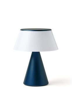 LEXON Luminaires | Lampe Led Portable Luma Xl 24.8 Cm - Bleu Fonc