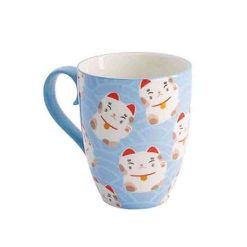 CNB TOKYO DESIGN Mugs & Tasses | Mug Kawaii - Motif Lucky Cat Blue