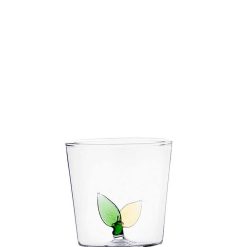 CORRADO CORRADI Verres | Ichendorf Verre - Feuilles Jaune & Vert