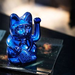 DONKEY PRODUCTS Vases / Petits Objects D Co | Lucky Cat Cosmic - Bleu Dition Limit E Earth