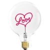 ELEMENTS LIGHTING Ampoules Message | Ampoule Love Rose / H 17 Cm