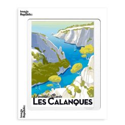 IMAGE REPUBLIC D Co Murale / Cadres / Affiches | Affiche Monsieur Z - Calanques