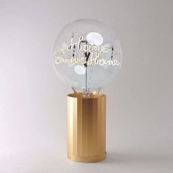 ELEMENTS LIGHTING Ampoules Message | Ampoule Home Sweet Home Pour Socle Portable / H 17 Cm