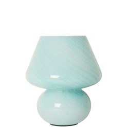 EJA Vases / Petits Objects D Co | Lampe Joyful H. 24 Cm - Bleu Clair