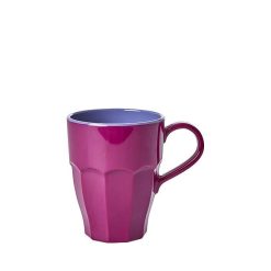 RICE Vaisselle Enfant | Mug Melamine H 10.5 Cm - Prune