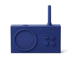 LEXON Audio / R Veils / Photo | Tykho 3 Enceinte Bluetooth Avec Radio Fm - Bleu Fonc