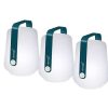 FERMOB Luminaires | Fermob Set De 3 Mini Lampes Rechargeables - Bleu Acapulco