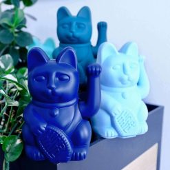 DONKEY PRODUCTS Vases / Petits Objects D Co | Lucky Cat - Bleu Marine