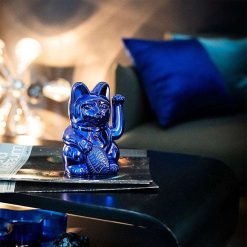 DONKEY PRODUCTS Vases / Petits Objects D Co | Lucky Cat Cosmic - Bleu Dition Limit E Earth