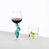 CORRADO CORRADI Verres | Ichendorf Verre Vin - Cactus Bleu