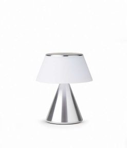 LEXON Luminaires | Lampe Led Portable Luma M 10.8 Cm - Aluminium