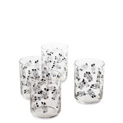 HELEN B Verres | Set De 4 Verres - Naked Couple Back