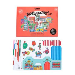 OMY Jeux & Fun | Omy Paper Toy - City