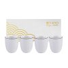 CNB TOKYO DESIGN Mugs & Tasses | Coffret De 4 Tasses Th - Nippon Blanc