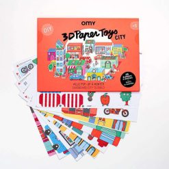 OMY Jeux & Fun | Omy Paper Toy - City