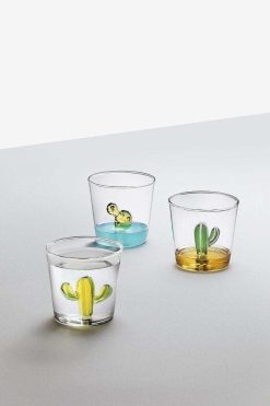 CORRADO CORRADI Verres | Ichendorf Verre - Feuilles Jaune & Vert