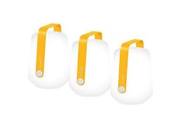 FERMOB Luminaires | Fermob Set De 3 Mini Lampes Rechargeables - Miel