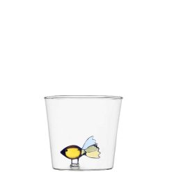 CORRADO CORRADI Verres | Ichendorf Verre - Poisson Jaune