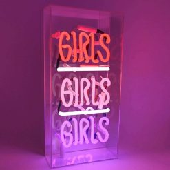 LOCOMOCEAN Luminaires | Enseigne N On - Girls Girls Girls