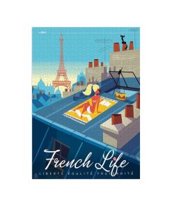 IMAGE REPUBLIC Jeux & Fun | Puzzle Monsieur Z 1000 Pcs - French Life