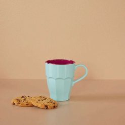 RICE Vaisselle Enfant | Mug Melamine H 10.5 Cm - Menthe