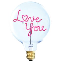 ELEMENTS LIGHTING Ampoules Message | Ampoule Love You - H 17 Cm