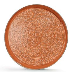 RYON DISTRIBUTION Plateaux Berb Res | Plateau Berb Re 60 Cm - Terracotta