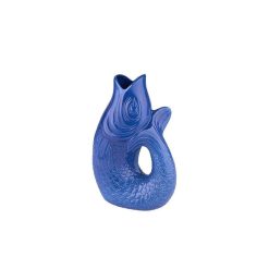 GIFT COMPANY Vases / Petits Objects D Co | Vase Monsieur Carafon H.25 Cm - Azure