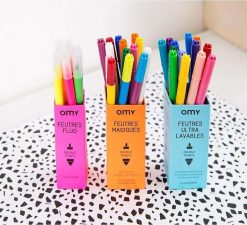 OMY Jouets / Coloriages | Omy Bo Te 16 Feutres Ultra-Lavables