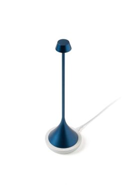 LEXON Luminaires | Lampe De Table Steli Shade H.29.4 Cm - Bleu Fonc