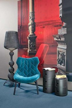 KARTELL Mobilier / Rangements | Kartell Componibili 3 Tiroirs - Noir Mat