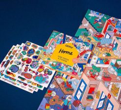 OMY Jeux & Fun | Omy Poster Sticker - Home