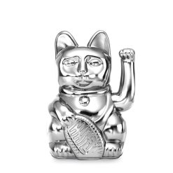 DONKEY PRODUCTS Vases / Petits Objects D Co | Lucky Cat Cosmic - Silver Dition Limit E Mercure