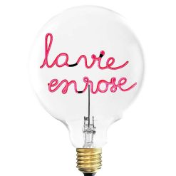 ELEMENTS LIGHTING Ampoules Message | Ampoule La Vie En Rose / H 17 Cm