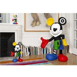 LEBLON DELIENNE D Co & Luminaires Enfants | Leblon Delienne Mickey Kolor Par Jc De Castelbajac H.30 Cm