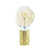 ELEMENTS LIGHTING Ampoules Message | Socle Pour Ampoule Message Dor - H 10 Cm