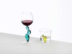 CORRADO CORRADI Verres | Ichendorf Verre - Feuilles Jaune & Vert