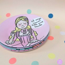 PETIT JOUR Vaisselle Enfant | Assiette Dessert Princesse - Merci