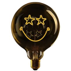 ELEMENTS LIGHTING Ampoules Message | Ampoule Smiley Starry Eyes / H 17 Cm