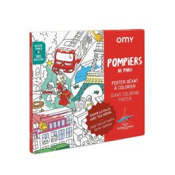 OMY Jeux & Fun | Omy Poster G Ant Colorier - Pompiers De Paris