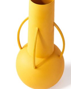 POLSPOTTEN Vases / Petits Objects D Co | Pols Potten Vase Roman H.34,5 Cm - Jaune